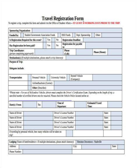 register overseas travel